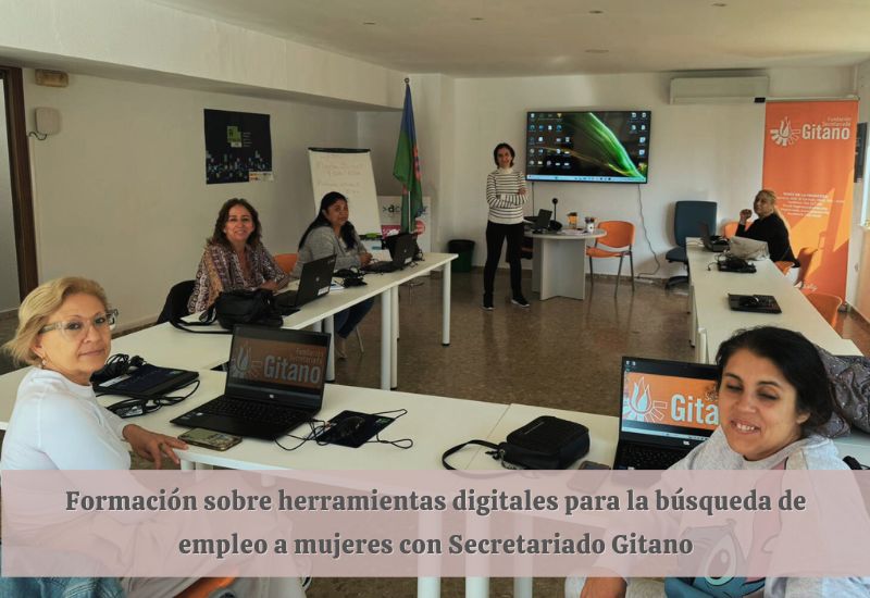 curso herramientas digitales en busqueda de empleo para secretariado gitano